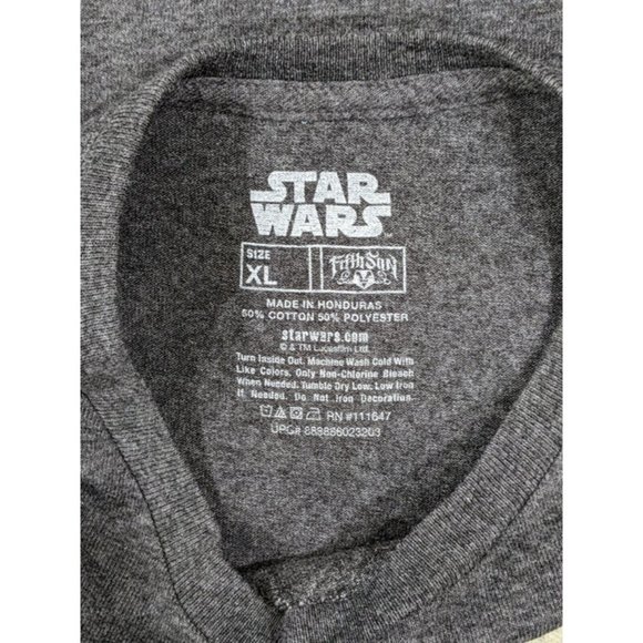 Star Wars Darth Vaders Selfie Smart Phone Picture T-Shirt Size XL Fifth Sun NICE - Picture 4 of 4